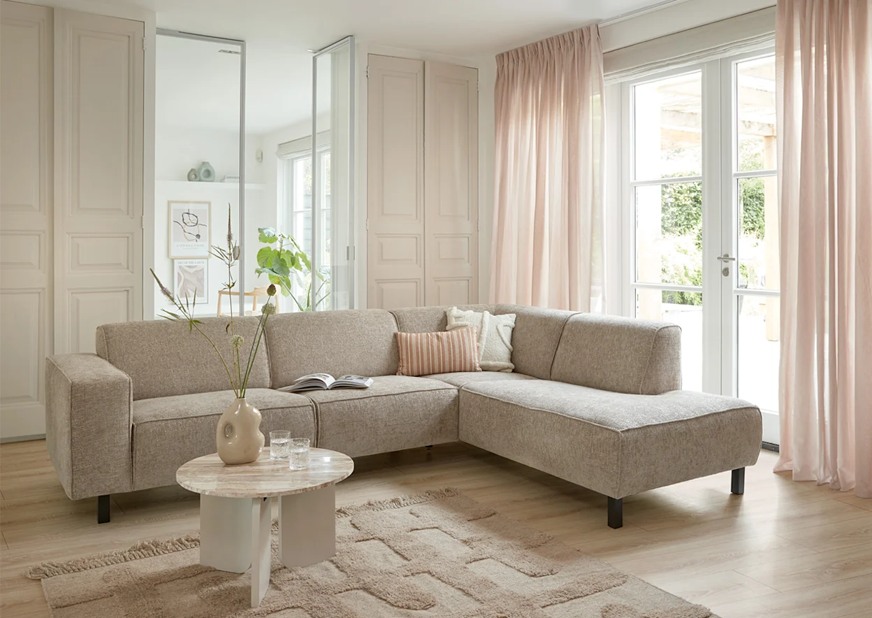 Nordic sereen vloeren in de woonkamer