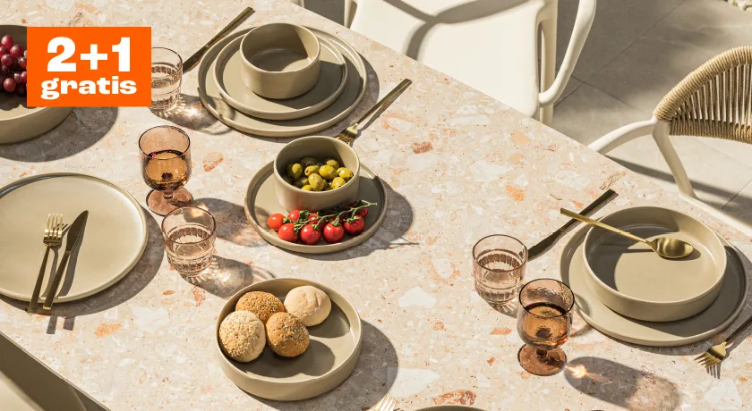Servies Pescara 2+1 gratis