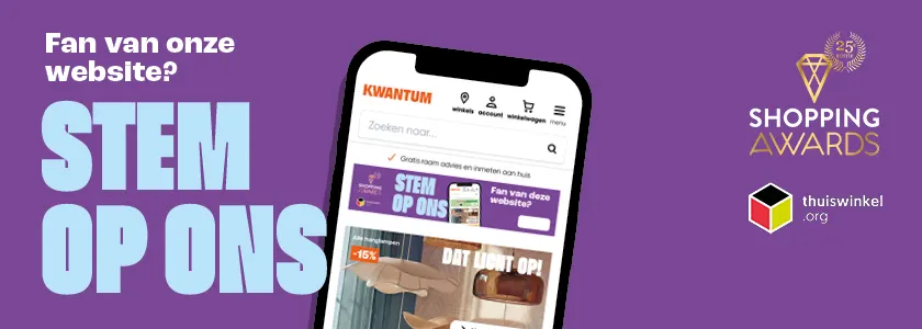 Stem op ons voor de shopping awards!