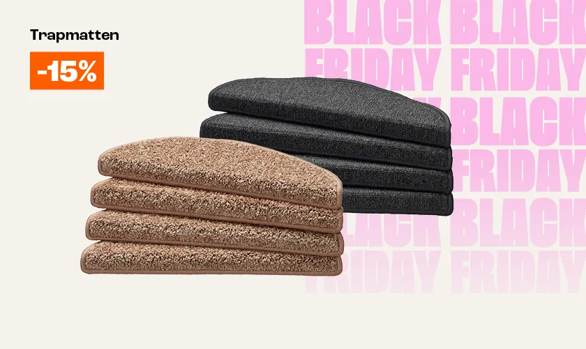 15% korting op alle trapmatten