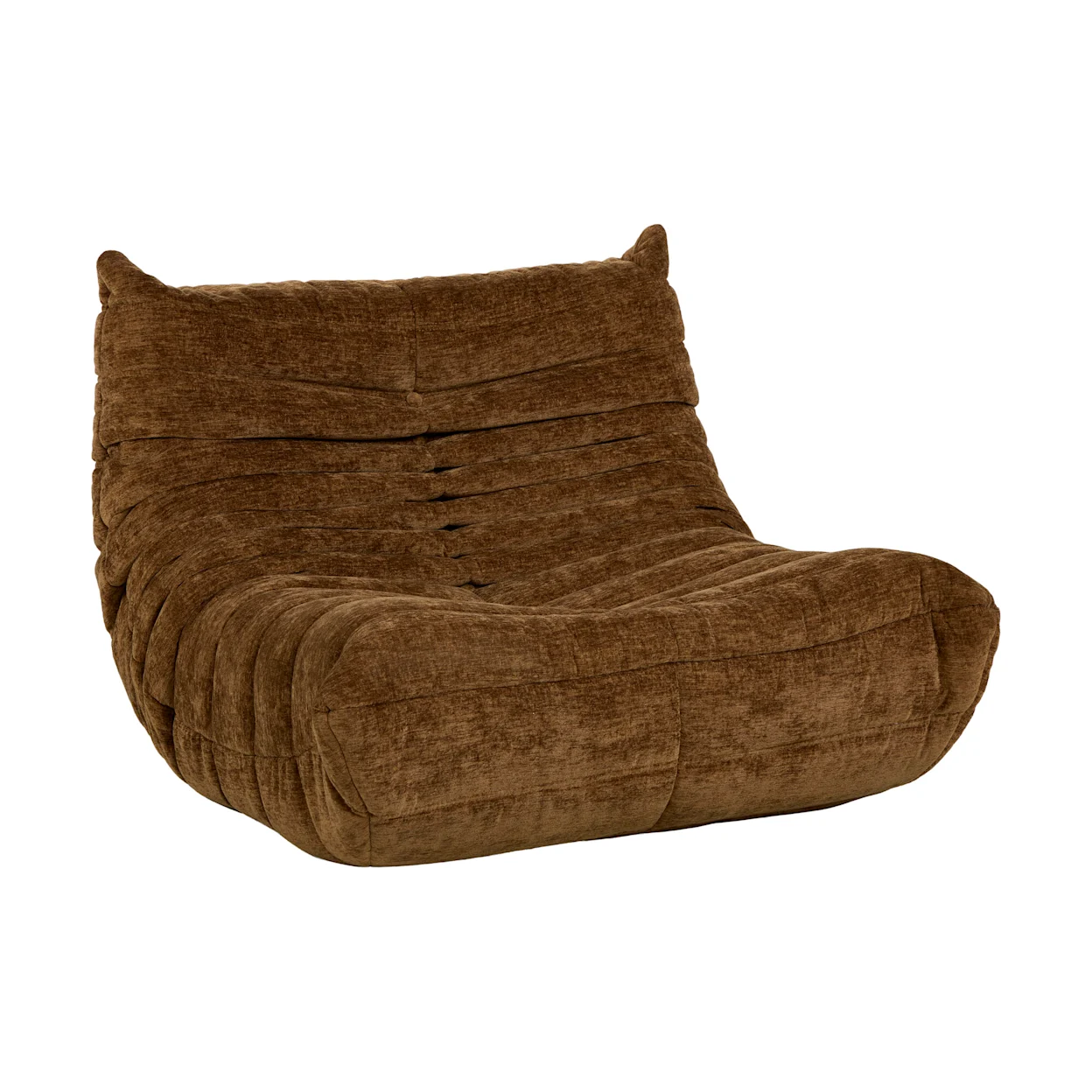 Packshot van Fauteuil Torino bruin