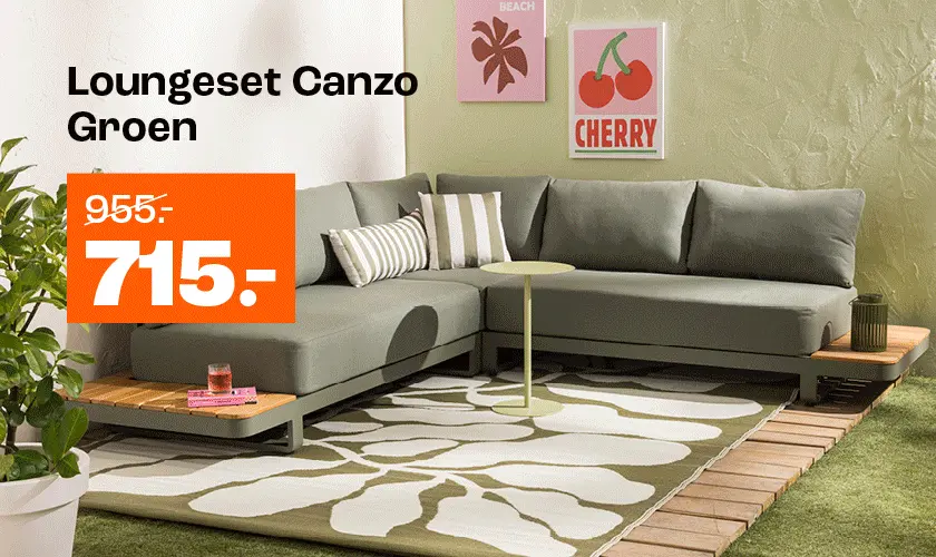 Alle loungesets nu in de aanbieding!