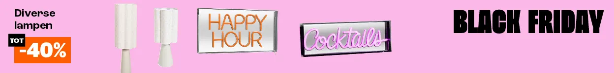 Diverse lampen tot 40% korting