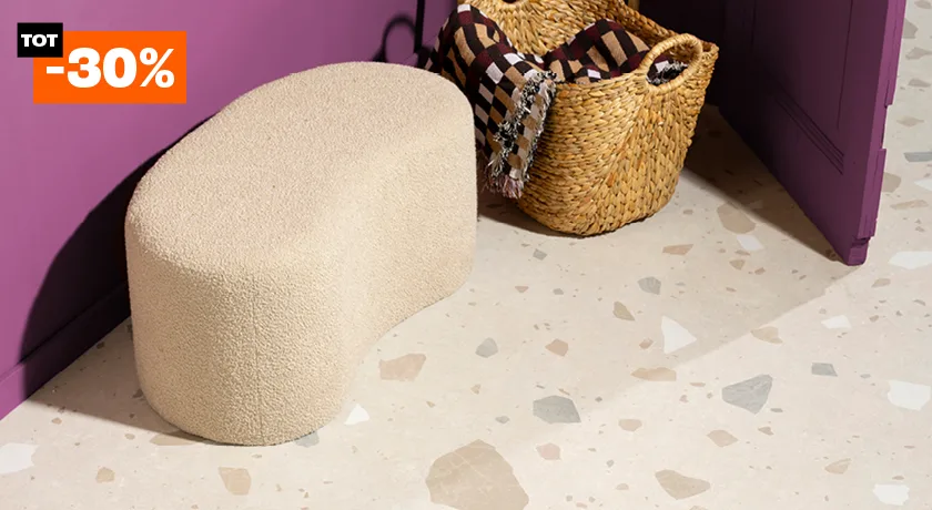 30% korting op diverse tapijt en vinyl 