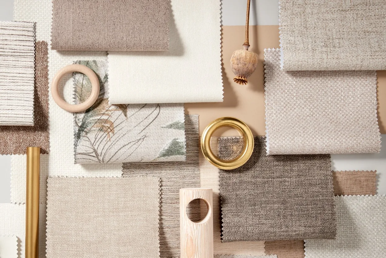 inspiratie Natuurlijke stoffen raamdecoratie