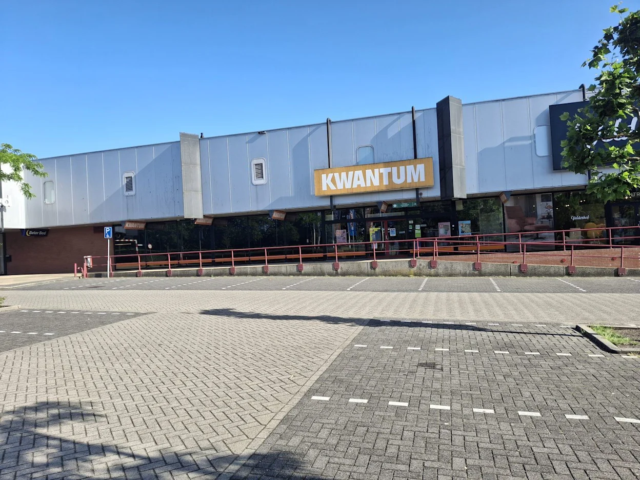 Voorgevel van Kwantum in Nijmegen