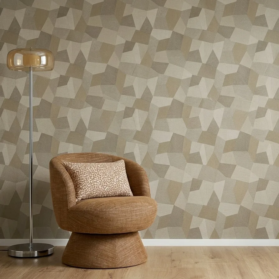 Hotel chique behang met een subtiel glansje