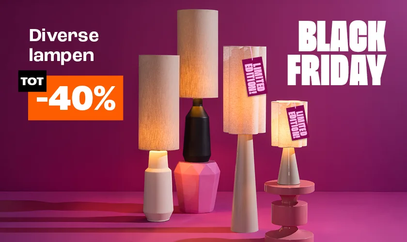 Tot 40% korting op diverse verlichting