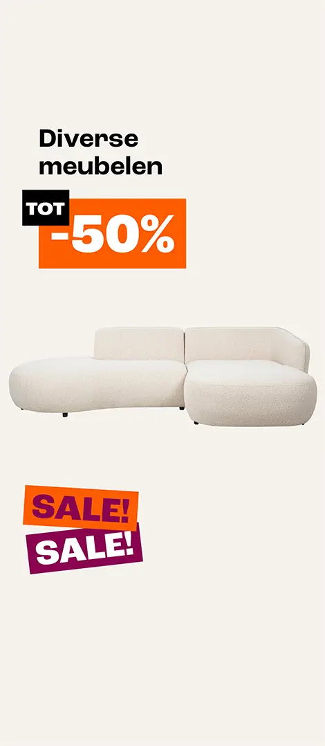 Korting op diverse meubelen