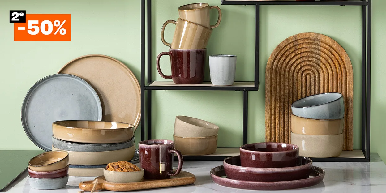 Servies Ava 2e 50% korting