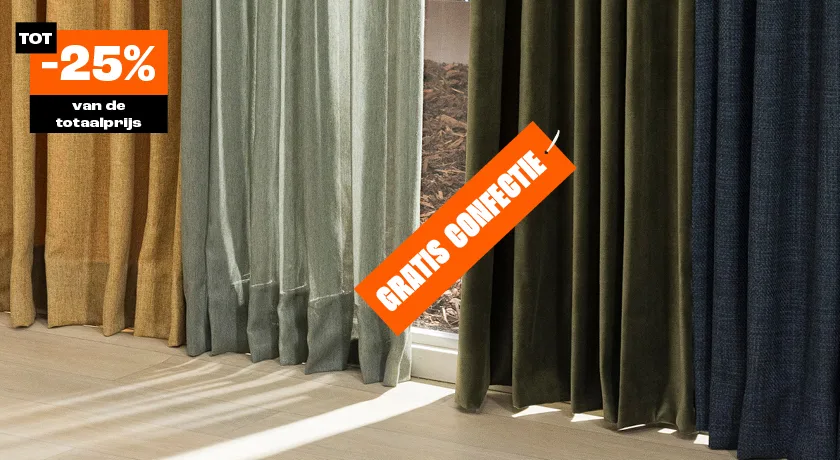 De 60 meest populaire gordijnen gratis confectie