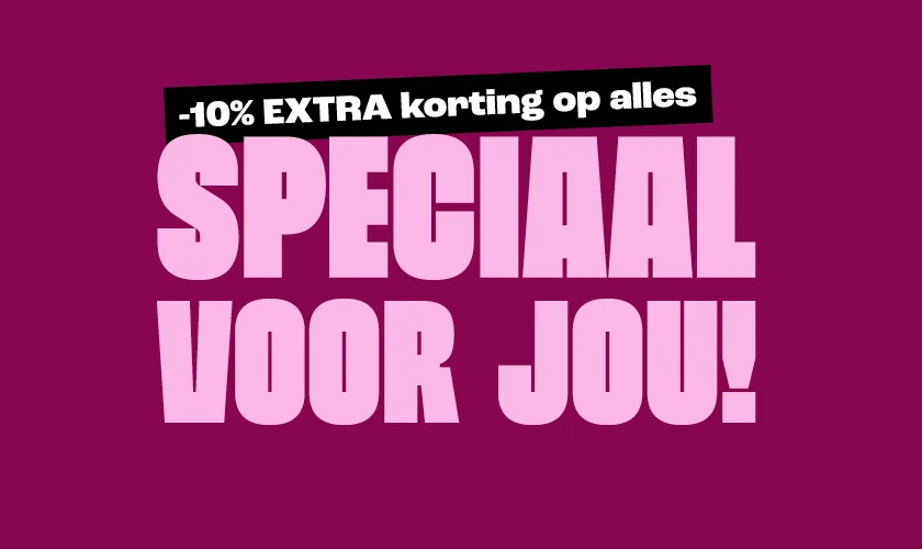 -10% extra korting op alles