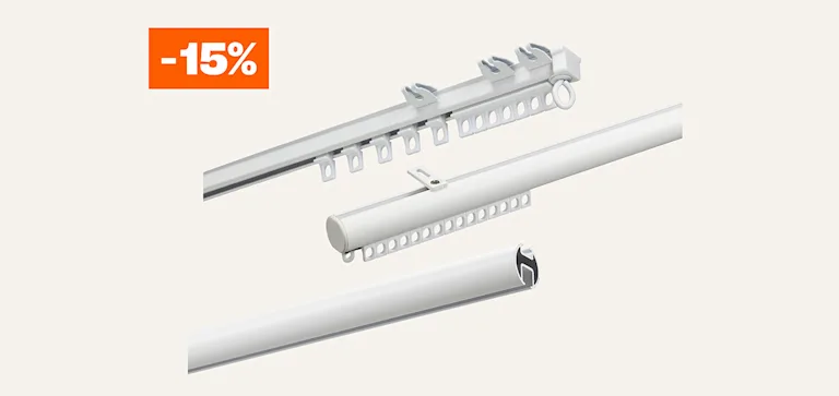 Alle raamaccessoires 15% korting