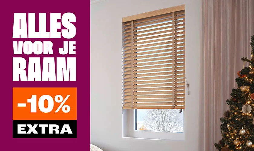Tot 30% korting op raam
