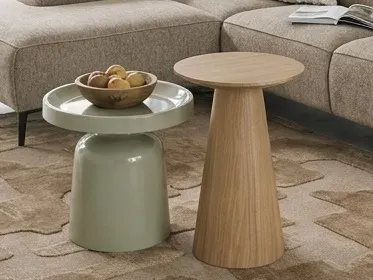 Bijzettafel in zachtgroen