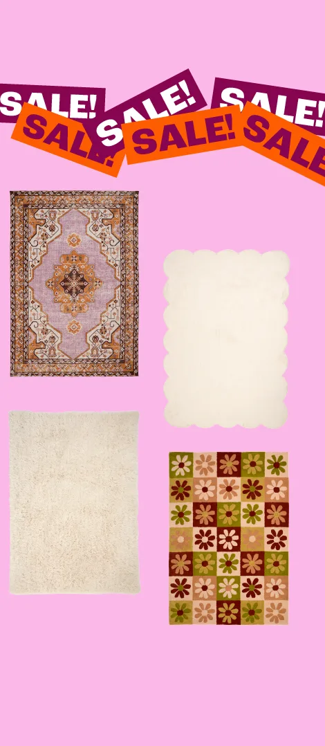 Product tile banner - sale - vloerkleden - wk 27 t/m 31 - NL