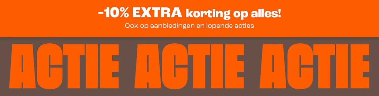 Unieke code 10% korting