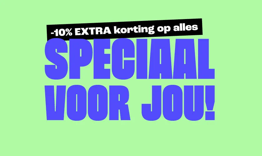 Unieke code 10% korting