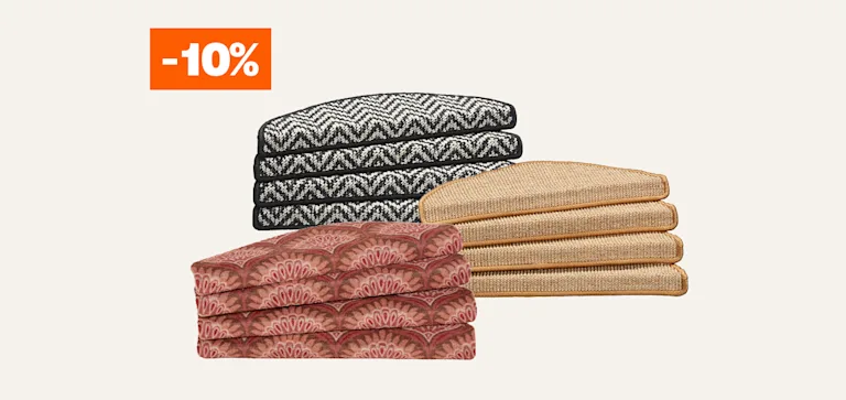 10% korting op alle trapmatten