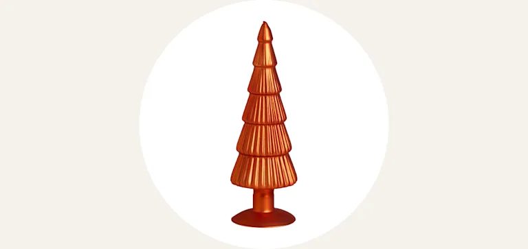 Cardlist - Glazen kerstbomen
