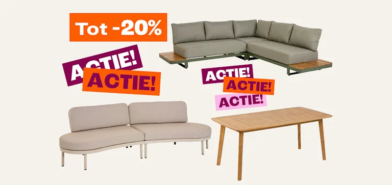 Cardlist - Tuinmeubelen actie week 14 en 15 - NL/BE