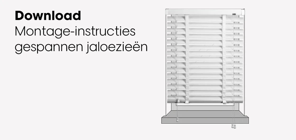 Download Montage-instructies gespannen jaloezieën 