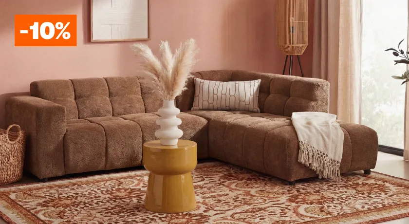 10% korting op hoekbanken Regalo