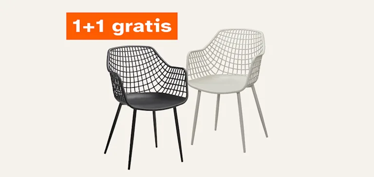 Kuipstoel Webbing 1+1 gratis