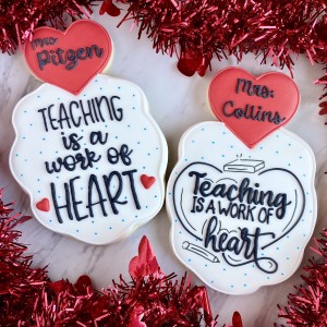 Valentine's Teacher Plaque