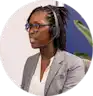 Sales Expert talking through headset