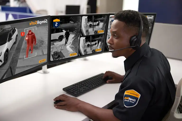 24/7 professional monitoring for inside and out