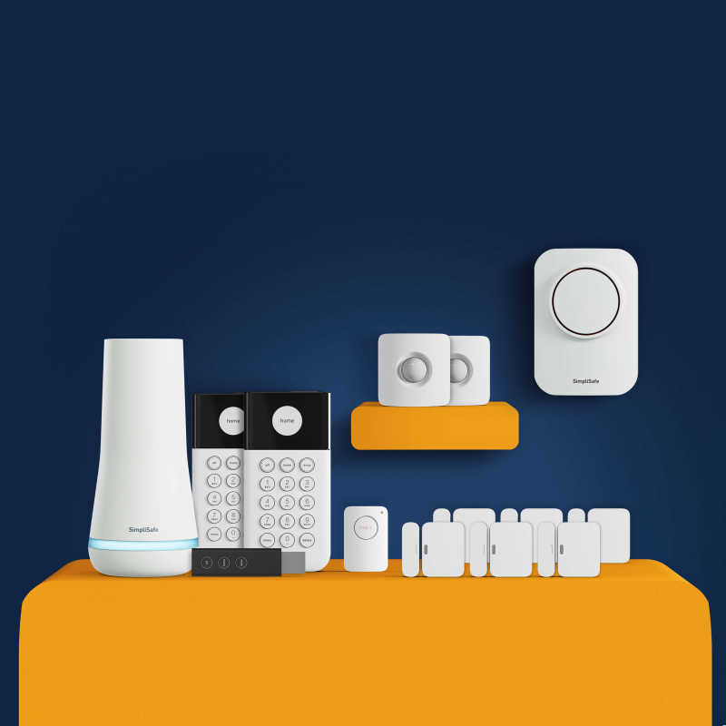 SimpliSafe Refurbished System 14 pieces