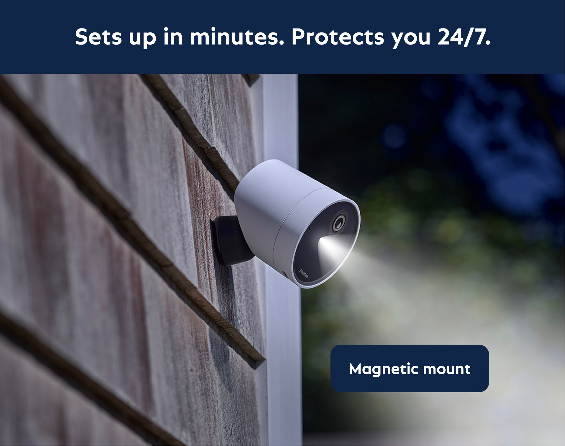 Orders external home security camera