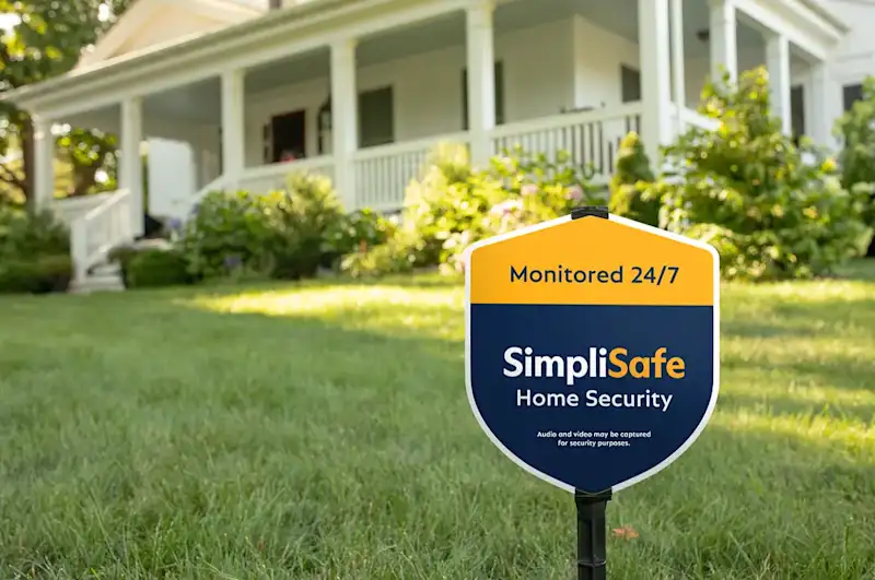Yard Sign in front yard of a Home