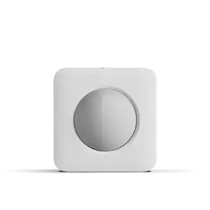A motion sensor on a solid white background