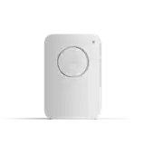 A panic button on a solid white background