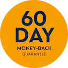 60 day money-back guarantee