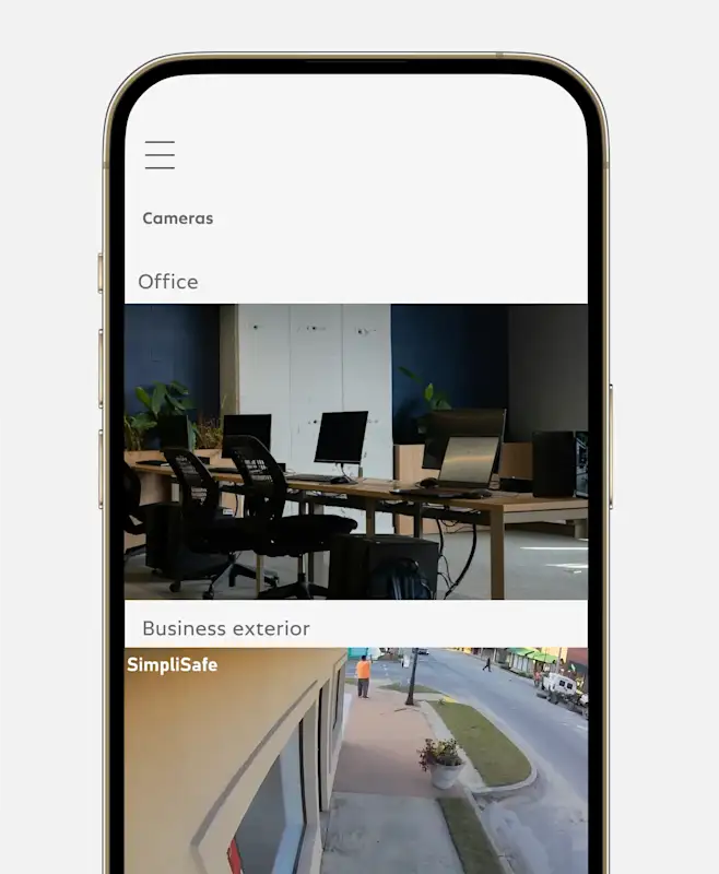 Office and Business exterior Cameras feed
