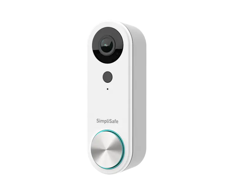 Image of video doorbell pro on a plain white background