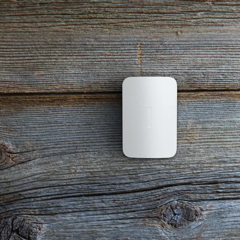 placing temperature sensor