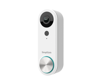 Image of video doorbell pro on a plain white background