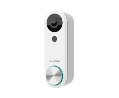 Image of video doorbell pro on a plain white background