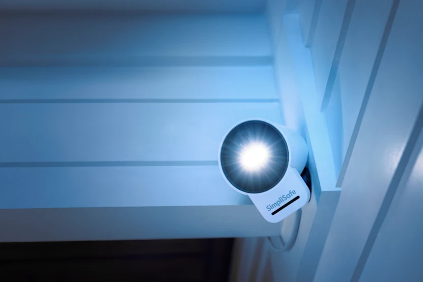 Outdoor Security Camera with Spotlight
