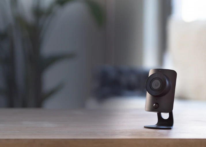 Image of a simplicam on a table