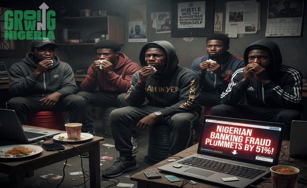 Yahoo-Yahoo Boys Are Crying As Nigerian Banking Fraud Dropped By 51%!