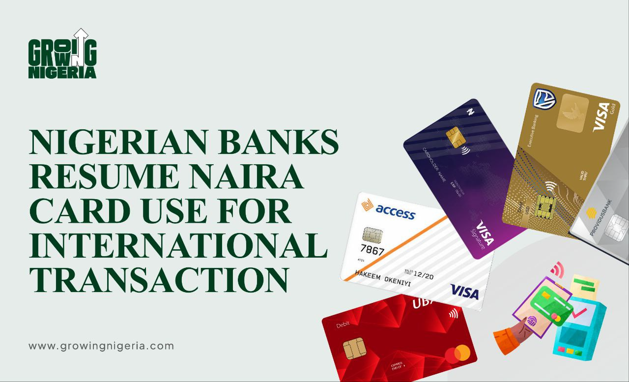 Banks resume naira cards’ use abroad as FX improves