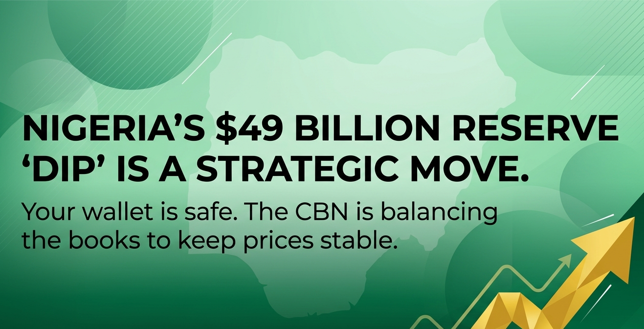 Nigeria's $49 Billion Reserve Dip: The ‘Why’ Behind the Naira’s Dance