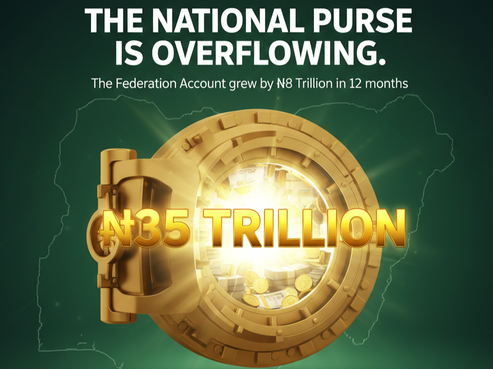 Federation Account Rose By N8trn Between 2024 And 2025 - Accountant General Of The Federation