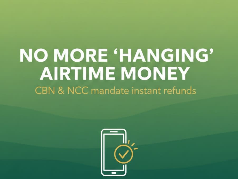 CBN and NCC Forge Unified Front to Eliminate Failed Airtime and Data Transactions