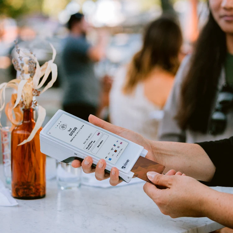 Taking payment at table for Flex